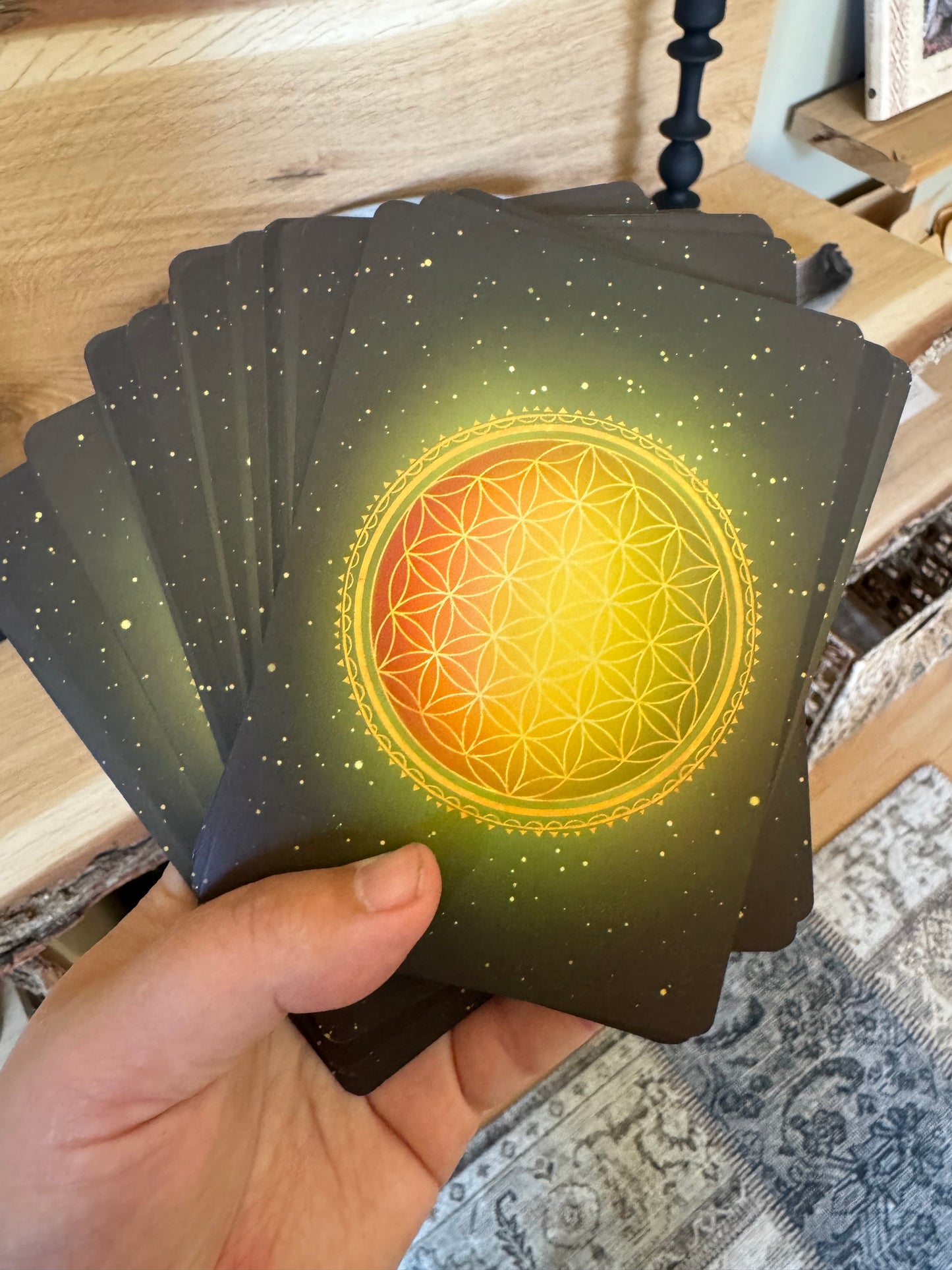 Messages from the horses - Oracle card deck, Gold edition! ENG