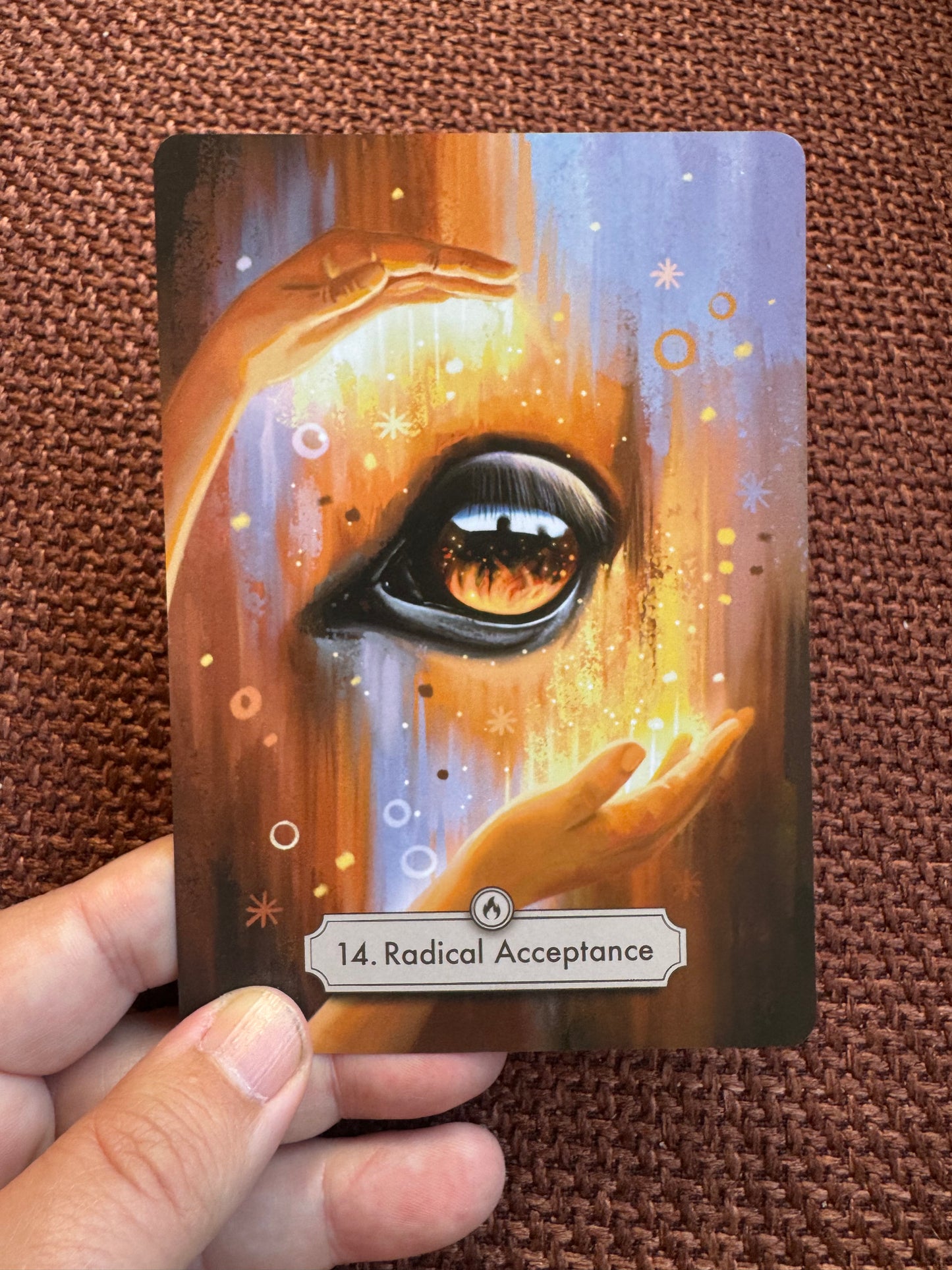 Messages from the horses - Oracle card deck, Gold edition! ENG